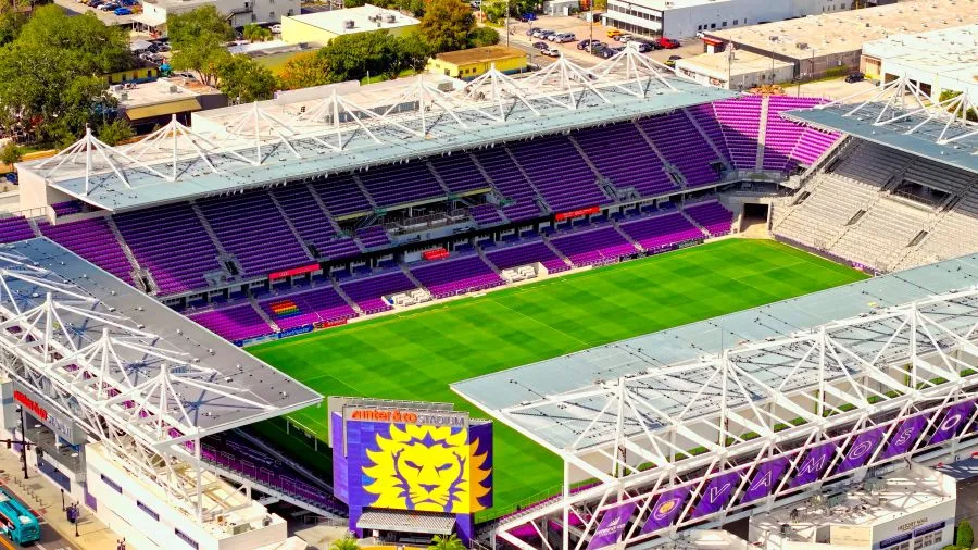 Foto des Inter&Co Stadiums von schräg oben