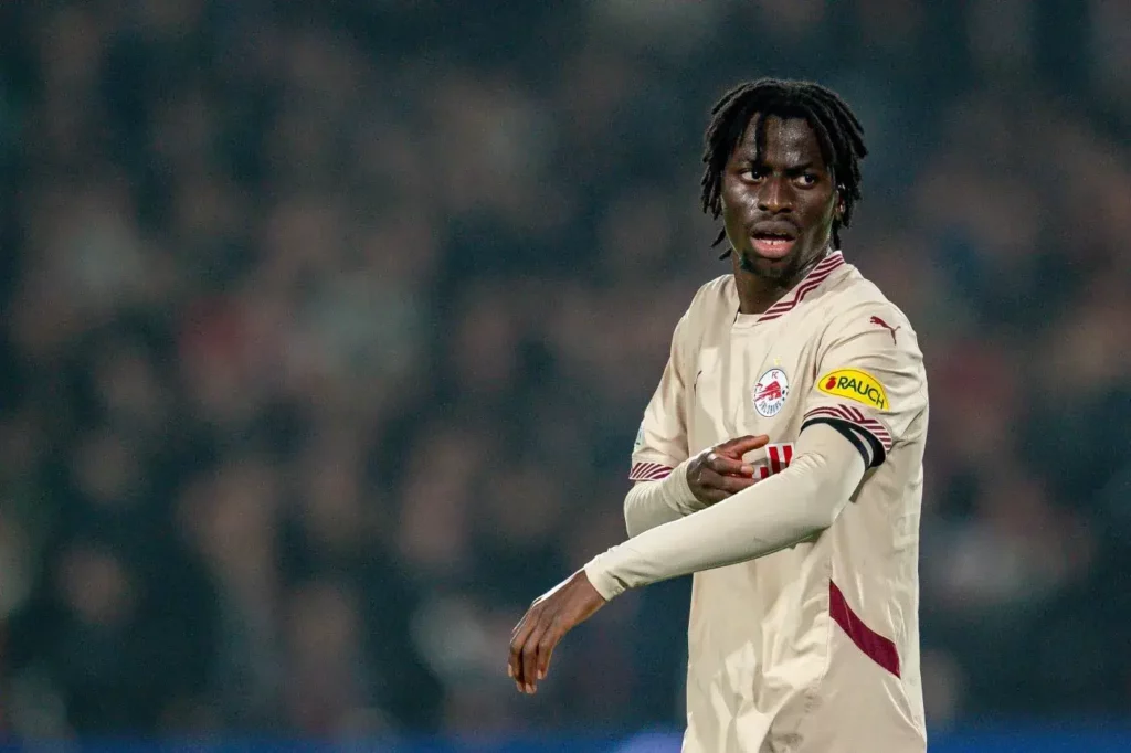 Foto von Mamady Diambou vom FC Red Bull Salzburg