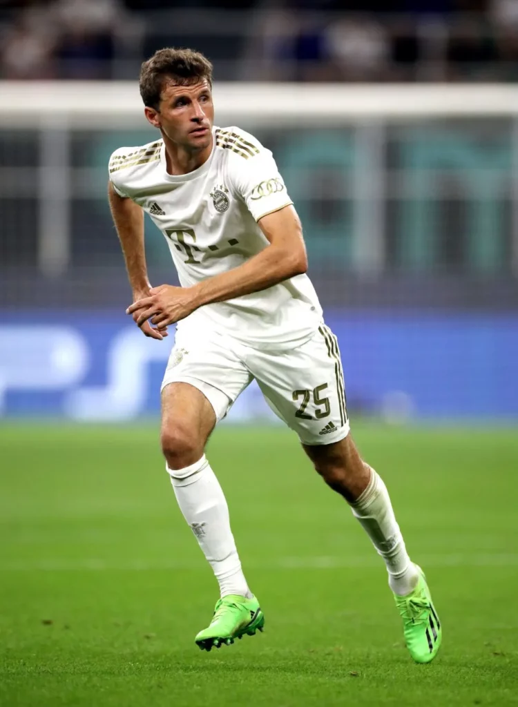 Thomas Müller vom FC Bayern München bei der Klub WM