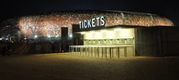 Ticket-Schalter von dem Stadion