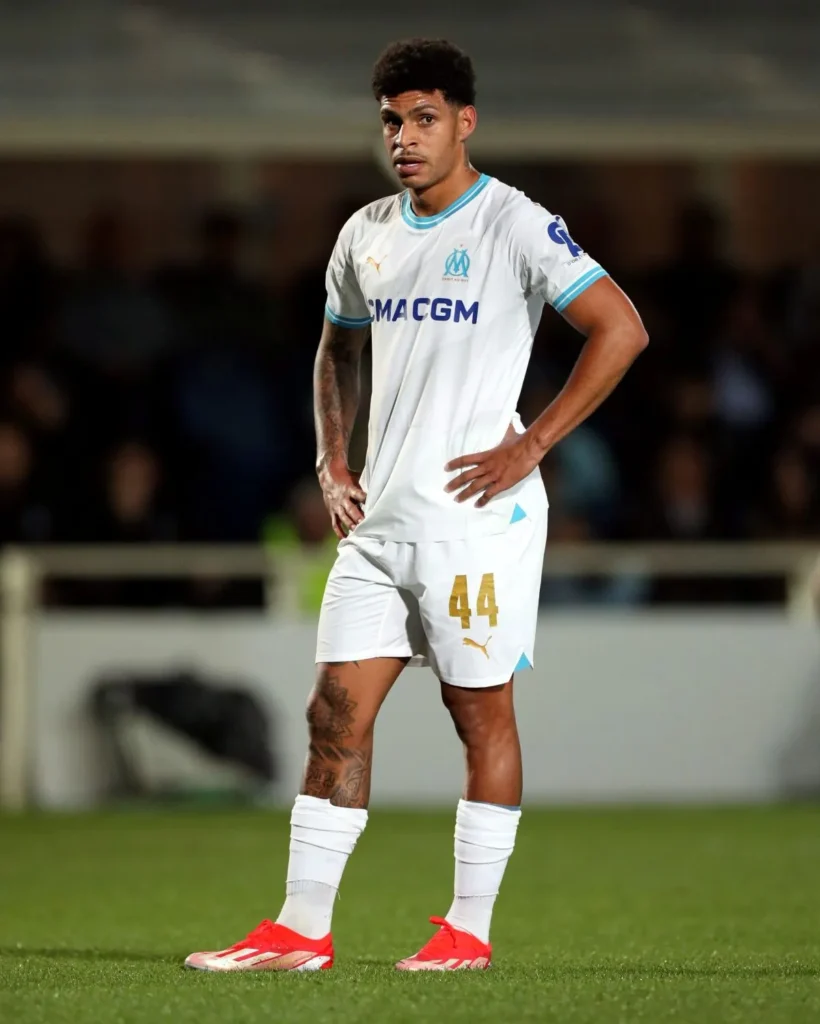 Luis Henrique im Trikot von Olympique de Marseille ist zur Klub WM zu Inter Mailand transferiert worden